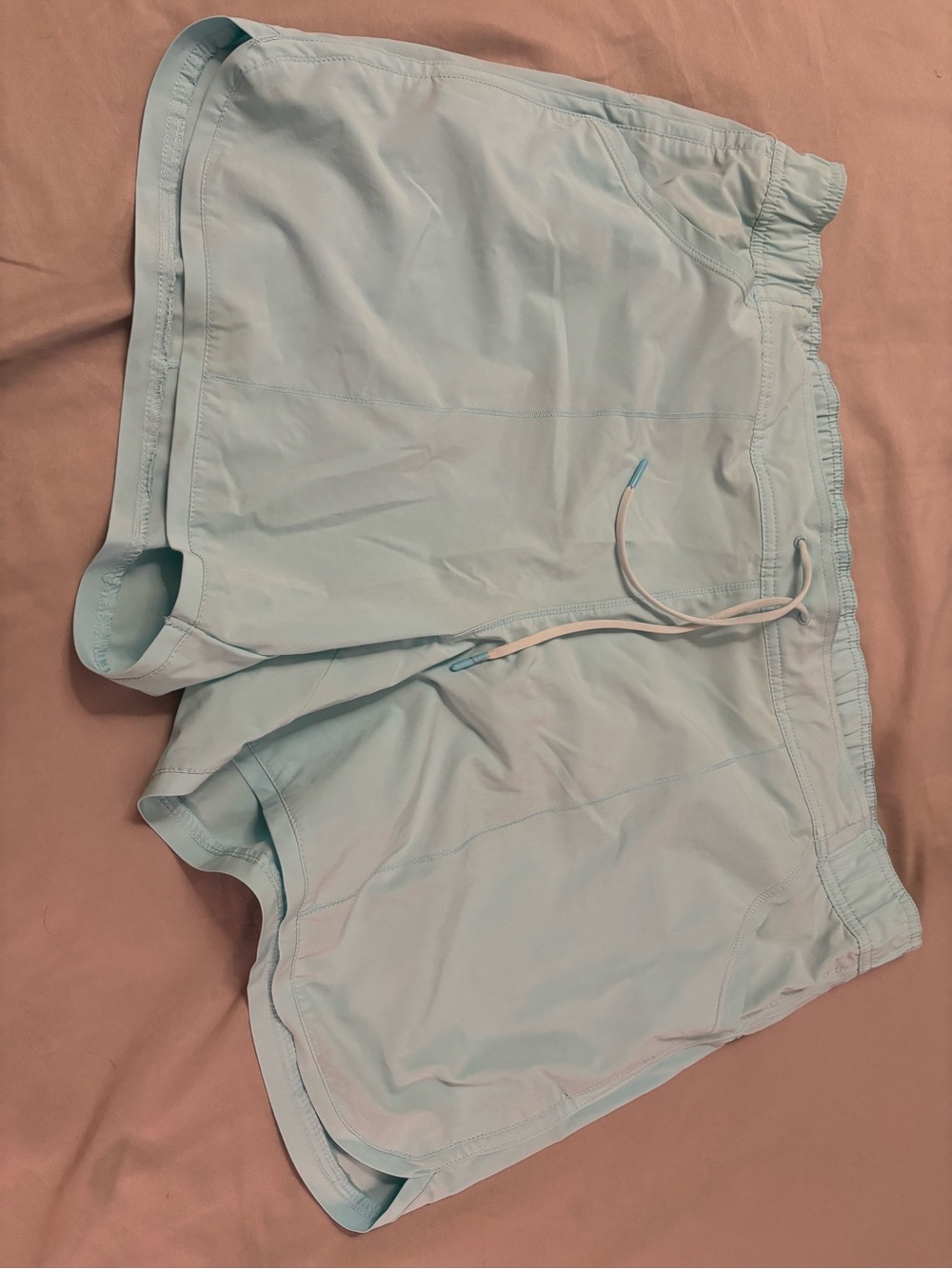 Lands' End Light Aqua Swim Shorts